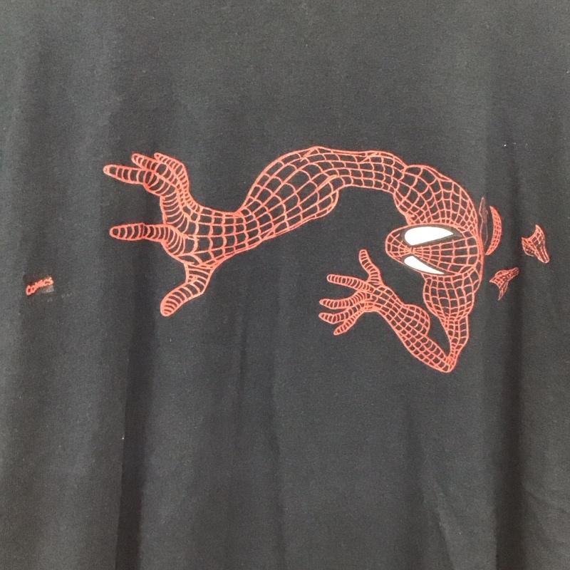 古着 USED Tシャツ 半袖 半袖カットソー プリントTシャツ クルーネックカットソー XL プリント 黒 / ブラック /  メンズ USED 古着 中古 10129821