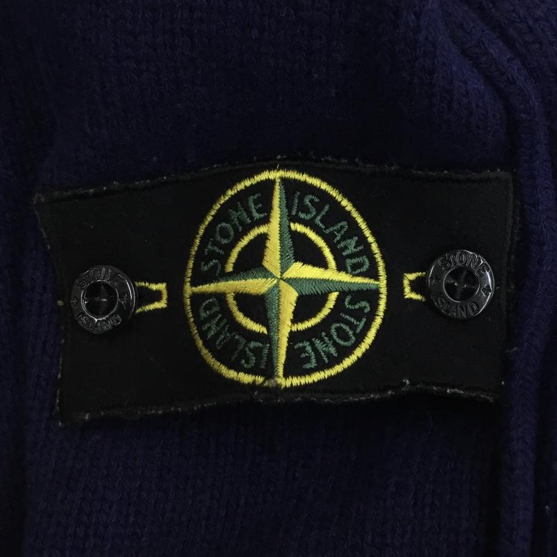 ストーンアイランド STONE ISLAND ジャケット、上着 ジャケット、ブレザー ニットジャケット L 無地 紺 / ネイビー /  メンズ USED 古着 中古 10138264