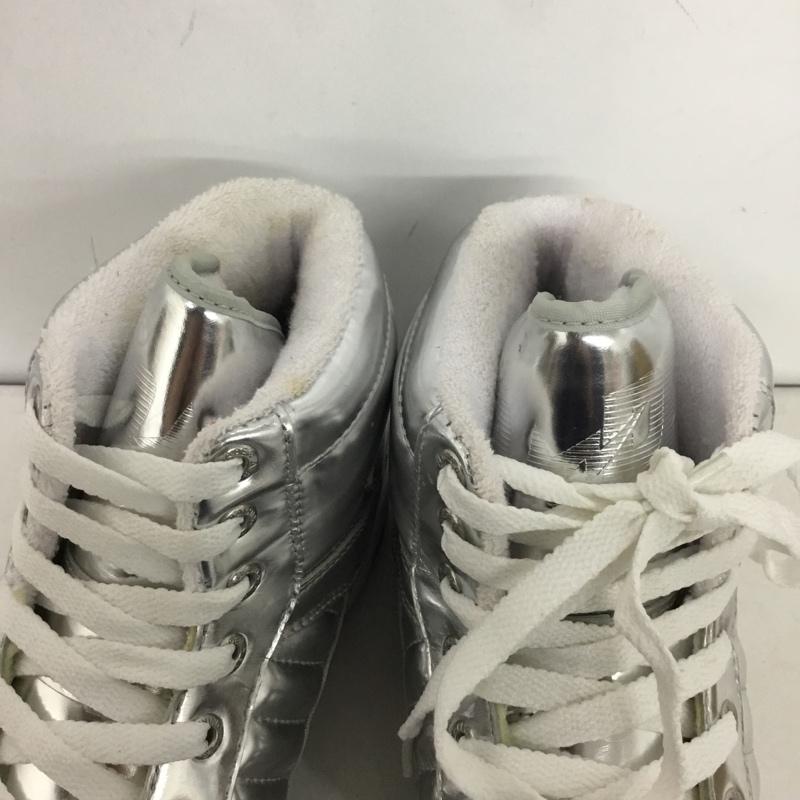 アベイシングエイプ A BATHING APE スニーカー スニーカー 2008FS-039 BAPESTA ベイプスタ ハイカット 10.5 箱有 2007年 ロゴ、文字 銀 / シルバー /  メンズ USED 古着 中古 10145439