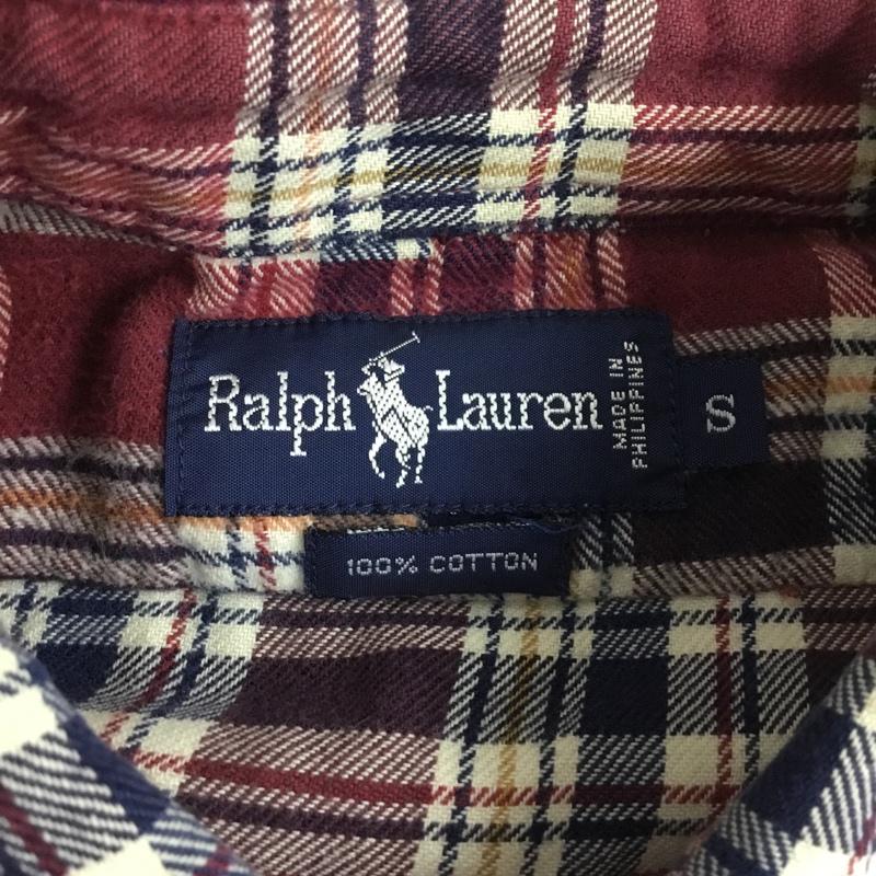 ラルフローレン RALPHLAUREN シャツ、ブラウス 長袖 長袖シャツ カラーシャツ ポケットシャツ ボタンダウン チェックシャツ S チェック マルチカラー / マルチカラー /  メンズ USED 古着 中古 10110092