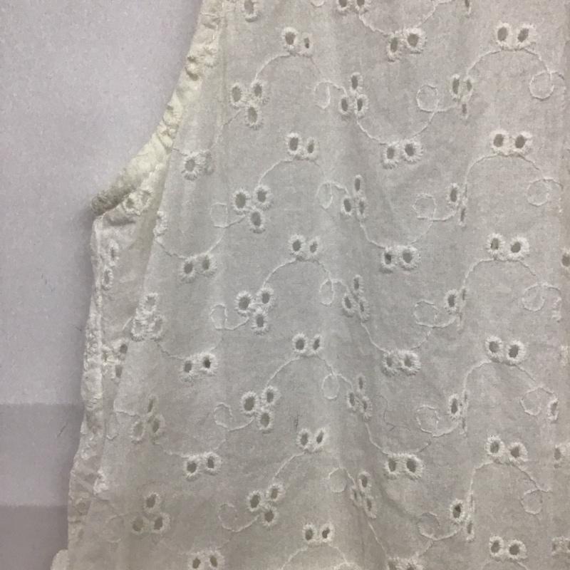 ザラ ZARA タンクトップ タンクトップ ノースリーブ M 無地 白 / ホワイト /  レディース USED 古着 中古 10136870