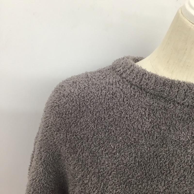 ジェラートピケ gelato pique セットアップ セットアップ セットアップ ルームウェア 2点セット ONE SIZE ボーダー柄 X プリント 灰 / グレー /  レディース USED 古着 中古 10149070