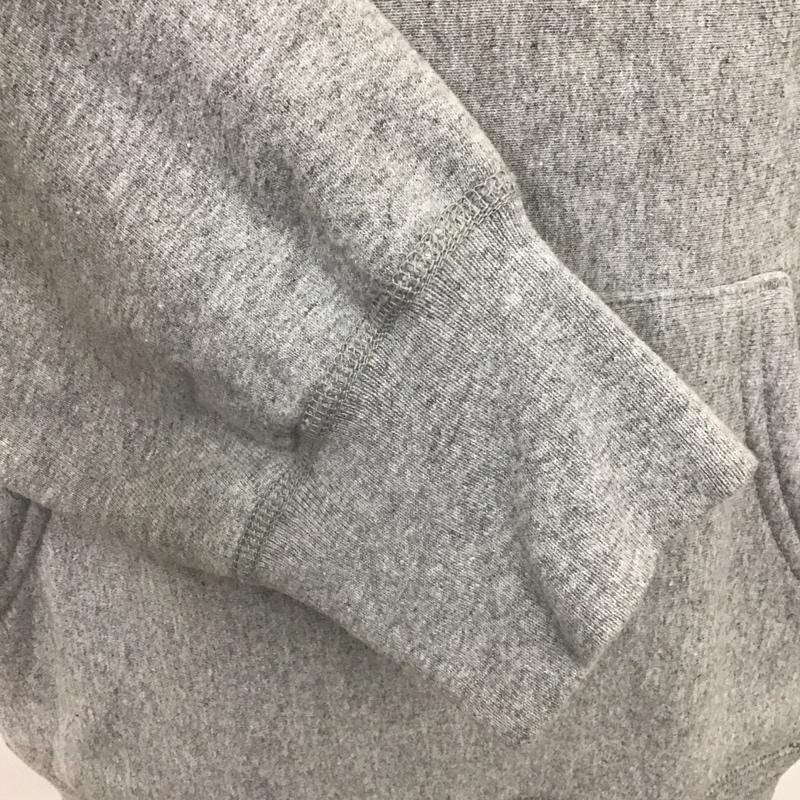 シュプリーム Supreme パーカー 長袖 21AW Arabic Logo Hooded Sweatshirt プルオーバー 裏起毛 M ロゴ、文字 灰 / グレー /  メンズ USED 古着 中古 10107821