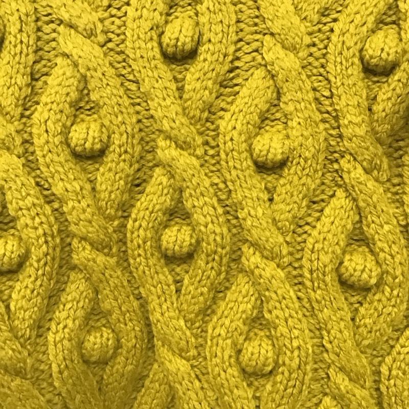 ザラ ZARA ニット、セーター 半袖 S 無地 マスタード / マスタード /  レディース USED 古着 中古 10142887