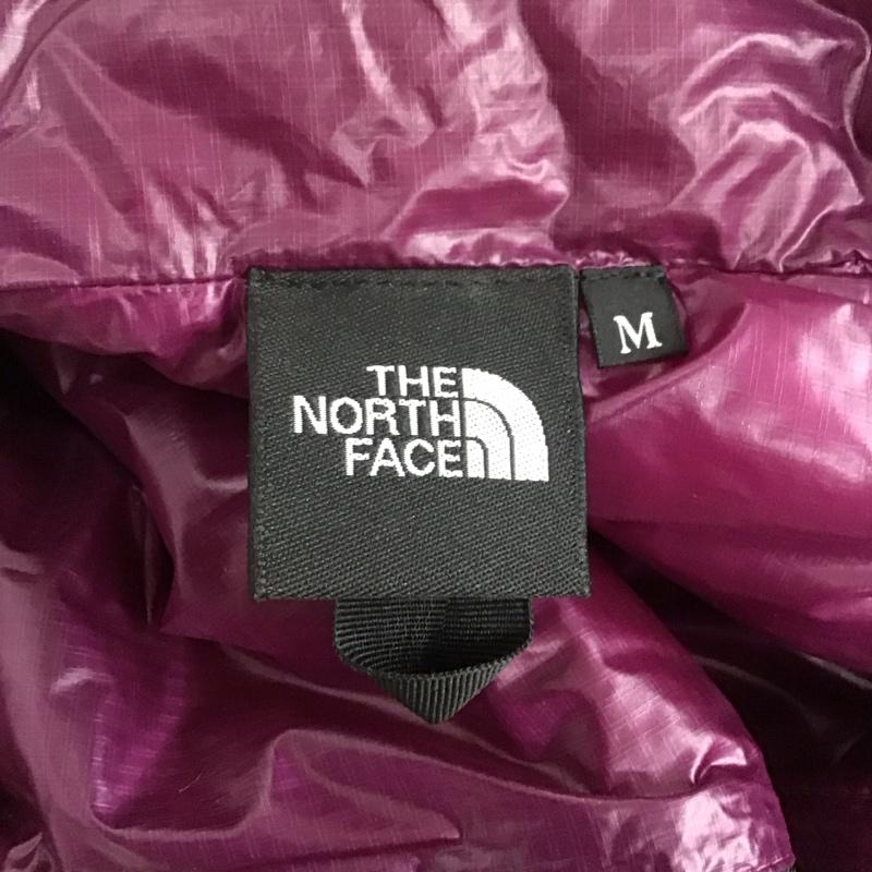 ザノースフェイス THE NORTH FACE ジャケット、上着 ジャンパー、ブルゾン nd18174 LightHeatJKT アウター ジップアップジャンパー ダウンジャケット M ロゴ、文字 紫 / パープル /  メンズ USED 古着 中古 10106726
