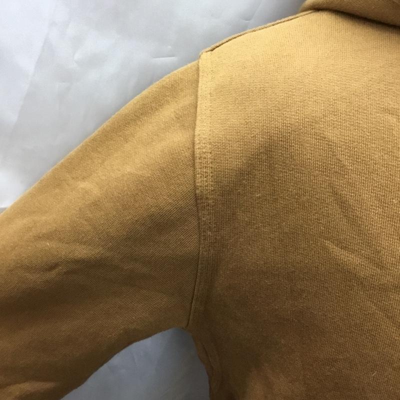 エルエルビーン L.L.Bean パーカー 長袖 ジップアップパーカー スウェットパーカー 長袖パーカー M 無地 茶 / ブラウン /  メンズ USED 古着 中古 10110996