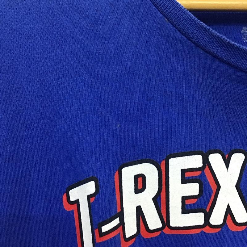 古着 USED Tシャツ 半袖 XXL プリント X ロゴ、文字 青 / ブルー /  メンズ USED 古着 中古 10134610