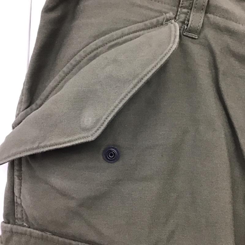 アボンタージ A VONTADE パンツ ワークパンツ、ペインターパンツ ミリタリーパンツ ワイドパンツ カジュアルパンツ ストレートパンツ S 無地 カーキ / カーキ /  メンズ USED 古着 中古 10119504
