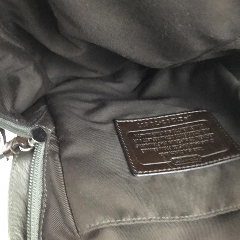 コーチ COACH ボディバッグ ボディバッグ ワンショルダー ロゴ、文字 灰 / グレー /  メンズ USED 古着 中古 10128348