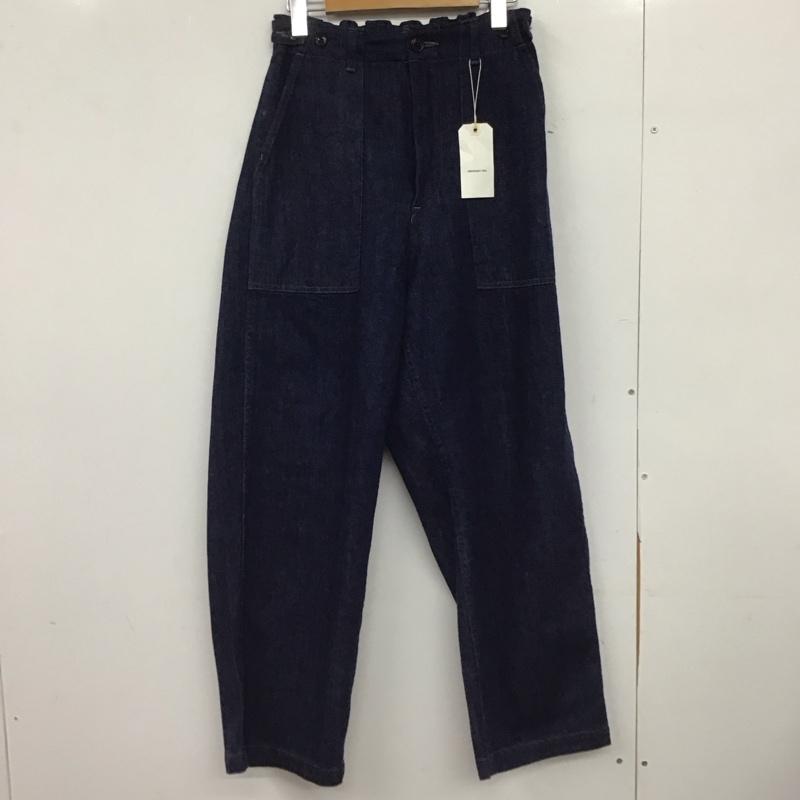 オーディナリーフィッツ Ordinary fits パンツ デニム、ジーンズ デニムパンツ ワイドパンツ カジュアルパンツ 0 無地 インディゴ / インディゴ /  メンズ USED 古着 中古 10147388