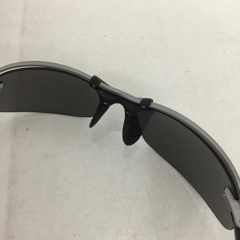 スワンズ Swans めがね・サングラス サングラス SA-505 エアレス−ウェイブ 箱有 ロゴ、文字 黒 / ブラック / X 銀 / シルバー /  メンズ USED 古着 中古 10140841