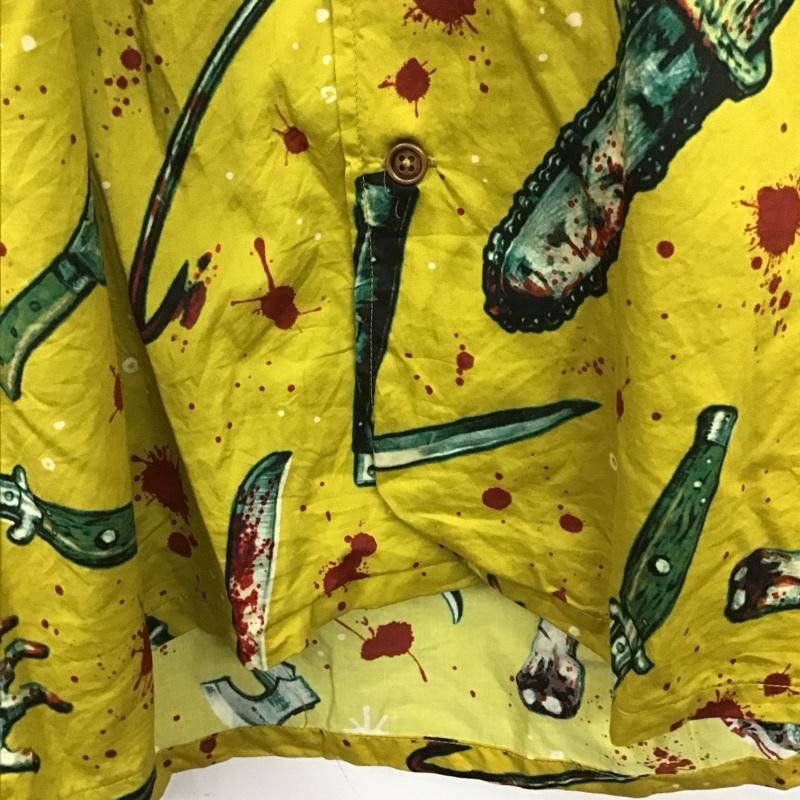 エロスティカ EROSTiKA シャツ、ブラウス 半袖 半袖シャツ プリントシャツ ポケットシャツ XL プリント マルチカラー / マルチカラー /  メンズ USED 古着 中古 10130097