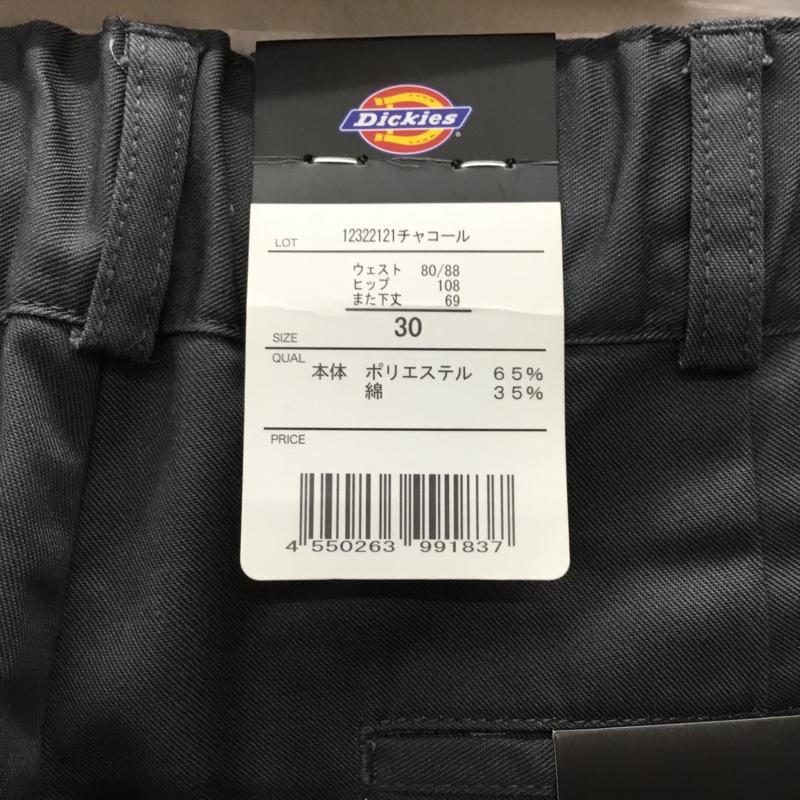 ディッキーズ Dickies パンツ ワークパンツ、ペインターパンツ イージーパンツ ワイドパンツ ワークパンツ 30インチ 無地 灰 / グレー /  メンズ USED 古着 中古 10119406