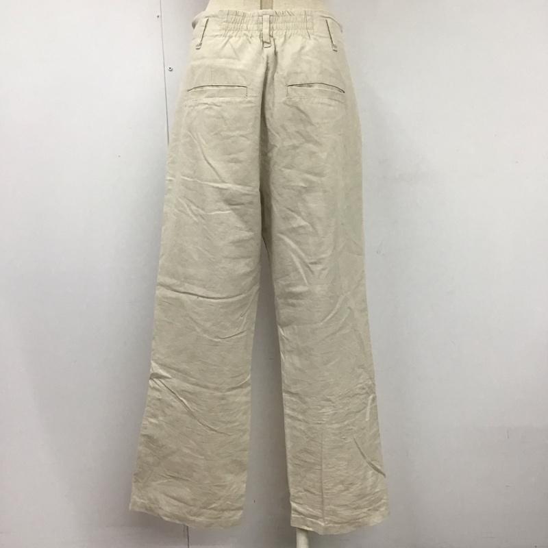ローリーズファーム LOWRYS FARM パンツ スラックス L 無地 アイボリー / アイボリー /  レディース USED 古着 中古 10108125