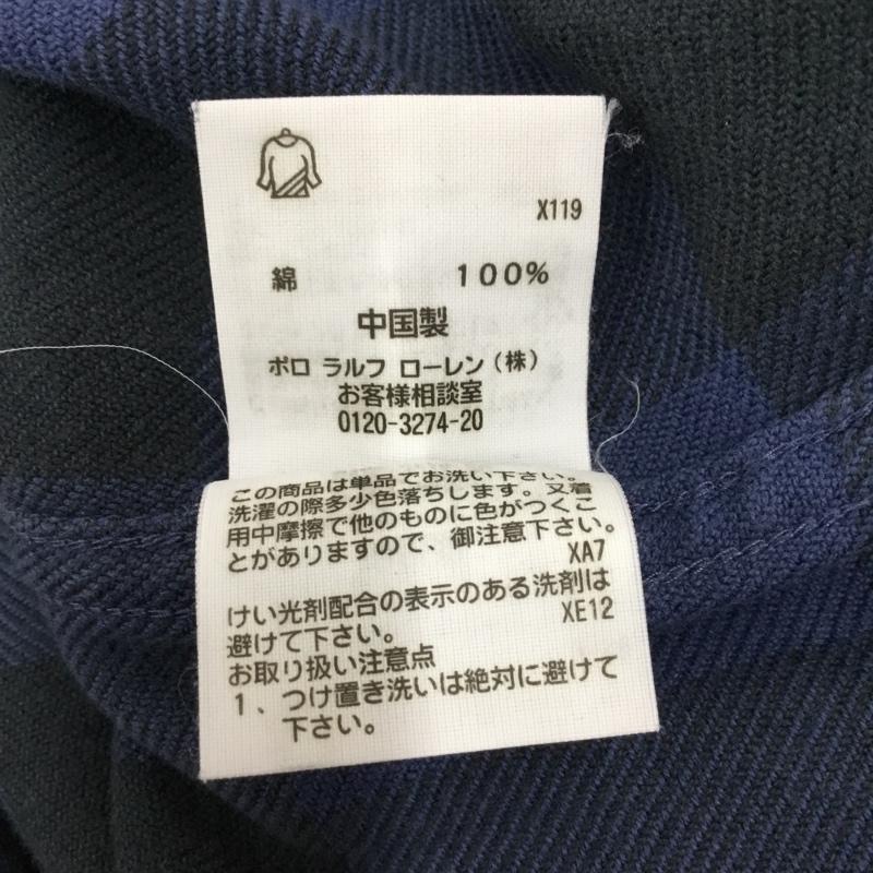 ポロジーンズカンパニー POLO JEANS COMPANY シャツ、ブラウス 長袖 長袖シャツ カラーシャツ ポケットシャツ 長袖カットソー チェックシャツ L チェック マルチカラー / マルチカラー /  メンズ USED 古着 中古 10109466