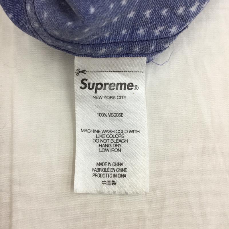 シュプリーム Supreme シャツ、ブラウス 半袖 Supreme 22SS LIL KIM SHIRT M 総柄 青 / ブルー / X 水色 / ライトブルー / X 赤 / レッド /  メンズ USED 古着 中古 10127969