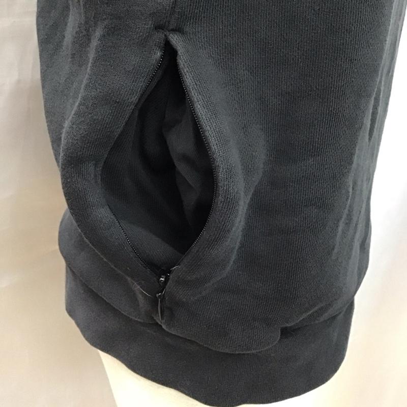 アディダス adidas パーカー 長袖 CW1240 トレフォイル フーディ L ロゴ、文字 黒 / ブラック /  メンズ USED 古着 中古 10121194