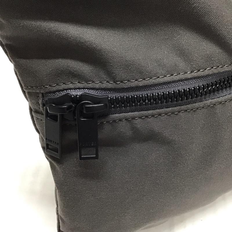 ポーター PORTER ショルダーバッグ ショルダーバッグ サコッシュ ロゴ、文字 灰 / グレー /  レディース USED 古着 中古 10115847