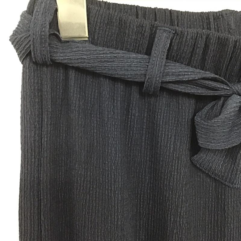ザラ ZARA パンツ スラックス 150cm 無地 紺 / ネイビー /  ガールズ USED 古着 中古 10140357