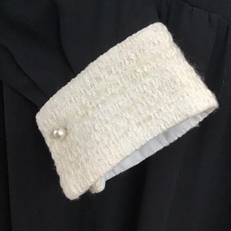 ザラベーシック ZARA BASIC ワンピース ロングスカート L 無地 黒 / ブラック /  レディース USED 古着 中古 10129636
