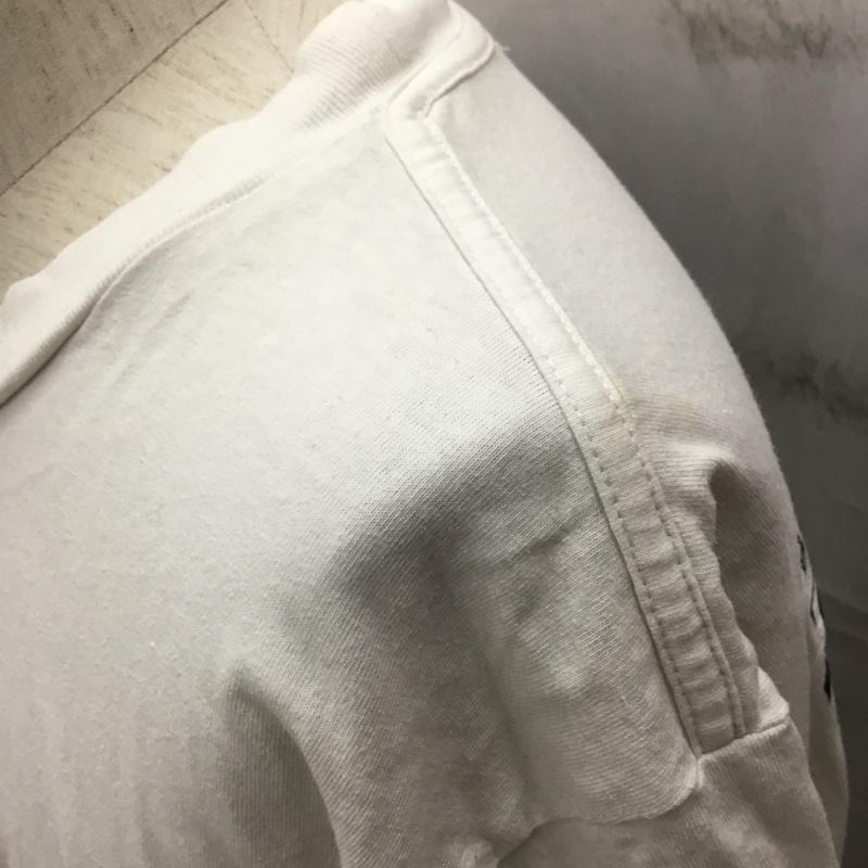 オフホワイト Off-White Tシャツ 半袖 omaa027s20185003 20SS AIRPORTTAPES/SSLIMTEE プリントTシャツ XL ロゴ、文字 白 / ホワイト /  メンズ USED 古着 中古 10108322