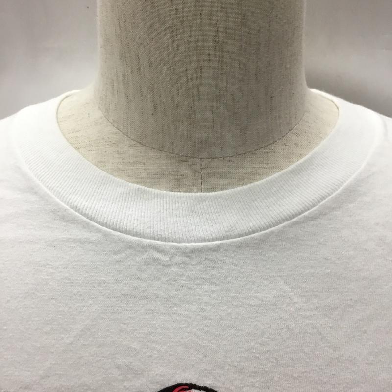 テンダーロイン TENDERLOIN カットソー 長袖 長袖カットソー クルーネックカットソー ロングスリーブカットソー プリントTシャツ XL プリント 白 / ホワイト /  メンズ USED 古着 中古 10114874