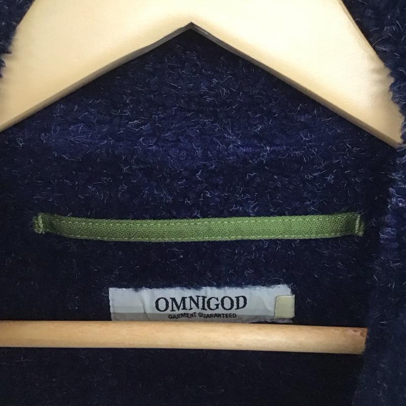 オムニゴッド OMNIGOD ベスト ベスト ジップアップベスト ダウンベスト ノースリーブ 3 無地 緑 / グリーン /  メンズ USED 古着 中古 10140738