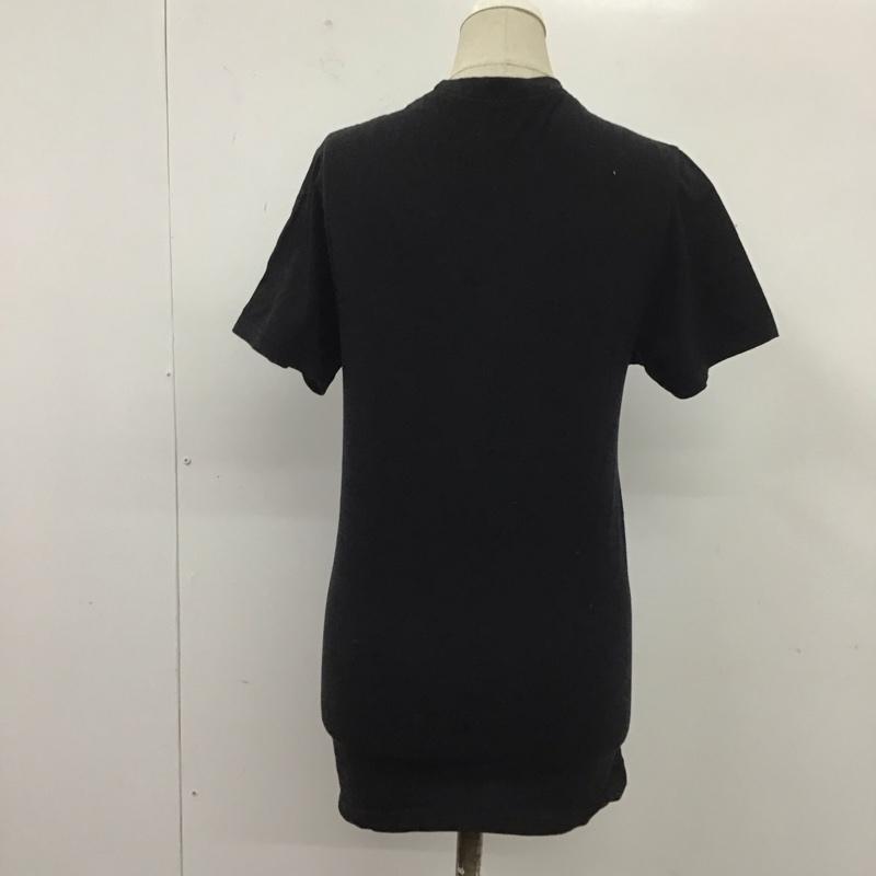 デウスエクスマキナ DEUS EX MACHINA Tシャツ 半袖 シールドロゴ XS ロゴ、文字 黒 / ブラック /  レディース USED 古着 中古 10109695