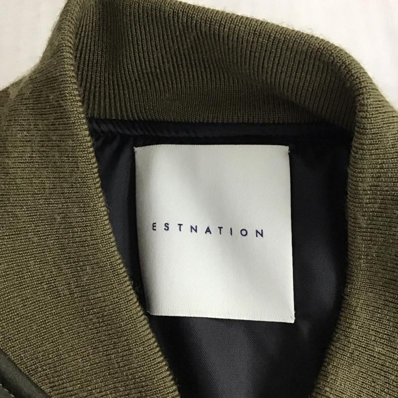 エストネーション ESTNATION ジャケット、上着 ジャケット、ブレザー 72-234-05-100055 ダブルサテンMA-1 アウター ジップアップジャケット L 無地 マルチカラー / マルチカラー /  メンズ USED 古着 中古 10121466