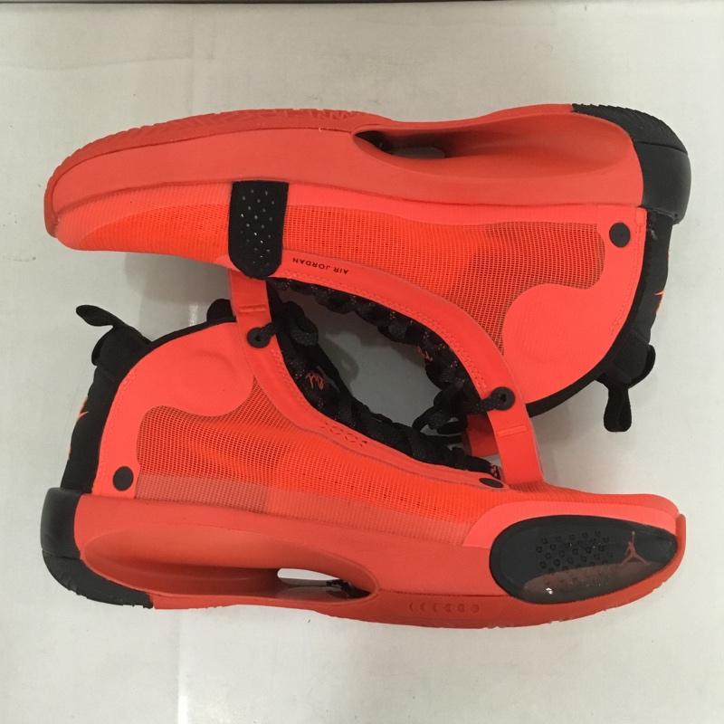 ナイキ NIKE スニーカー スニーカー BQ3381 600 AIR JORDAN 34 PF 27.5cm 箱有 27.5cm ロゴ、文字 赤 / レッド / X 黒 / ブラック /  メンズ USED 古着 中古 10136357