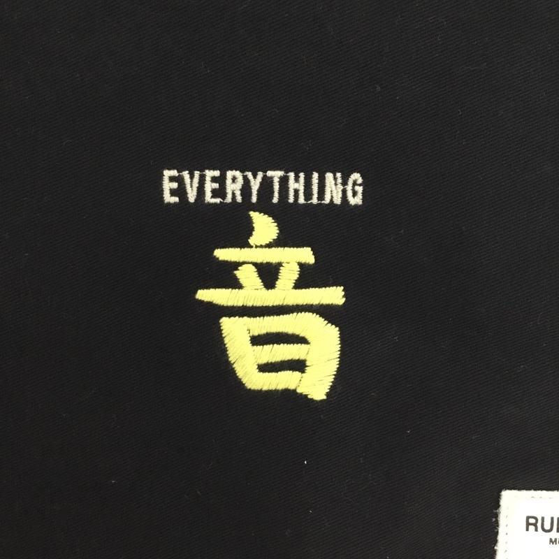 ルードギャラリー RUDE GALLERY ポーチ ポーチ EROSTIKA 音 刺繍 ロゴ、文字 黒 / ブラック /  メンズ USED 古着 中古 10129596