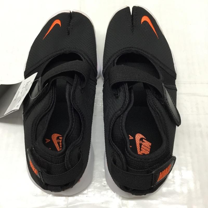 ナイキ NIKE スニーカー スニーカー DN1338-001 WMNS AIR RIFT BR 25cm 箱有 25.0cm ロゴ、文字 黒 / ブラック / X 白 / ホワイト / X 橙 / オレンジ /  レディース USED 古着 中古 10110566