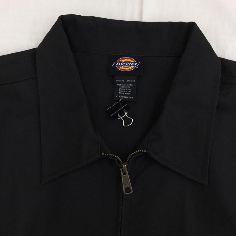 ディッキーズ Dickies ジャケット、上着 ジャケット、ブレザー XL 無地 黒 / ブラック /  メンズ USED 古着 中古 10135823