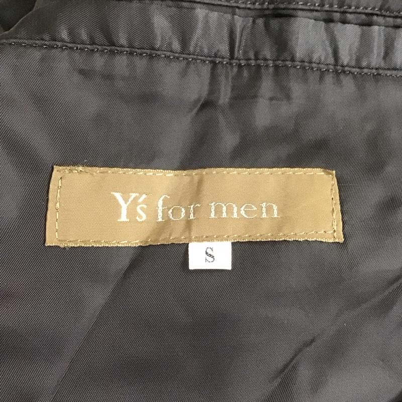 ワイズフォーメン Y s for men ジャケット、上着 ジャケット、ブレザー カジュアルジャケット フォーマルジャケット カラージャケット アウター S 無地 黒 / ブラック /  メンズ USED 古着 中古 10107185
