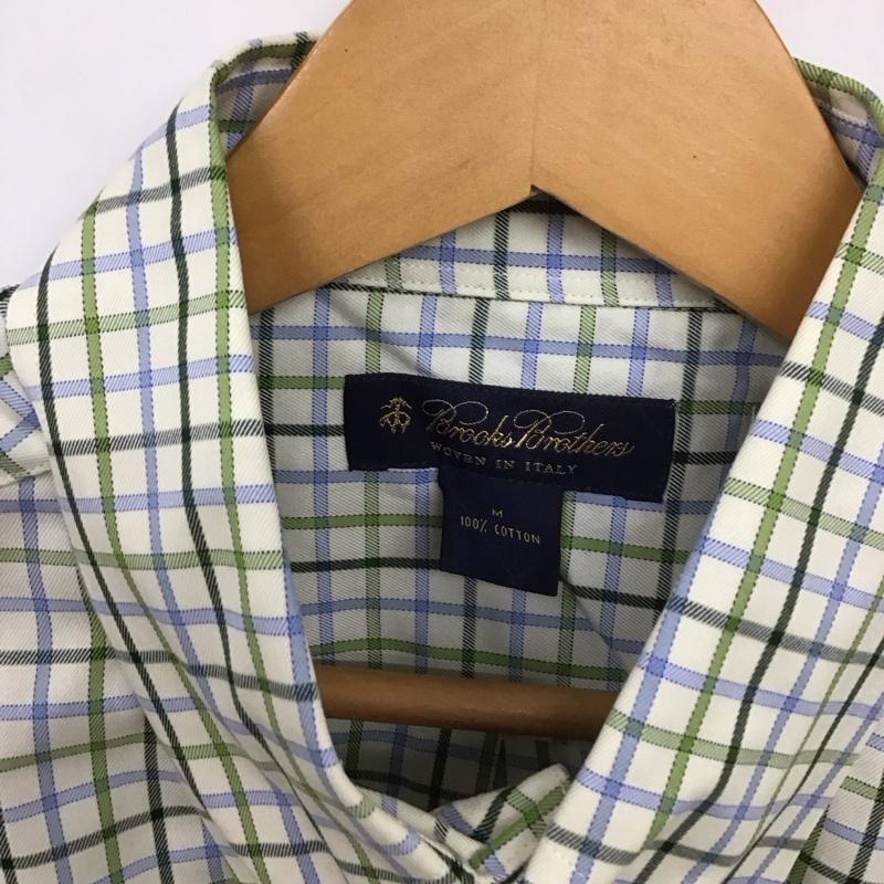 ブルックスブラザーズ BROOKS BROTHERS シャツ、ブラウス 長袖 長袖シャツ チェックシャツ カラーシャツ ボタンダウンシャツ M チェック マルチカラー / マルチカラー /  メンズ USED 古着 中古 10131165