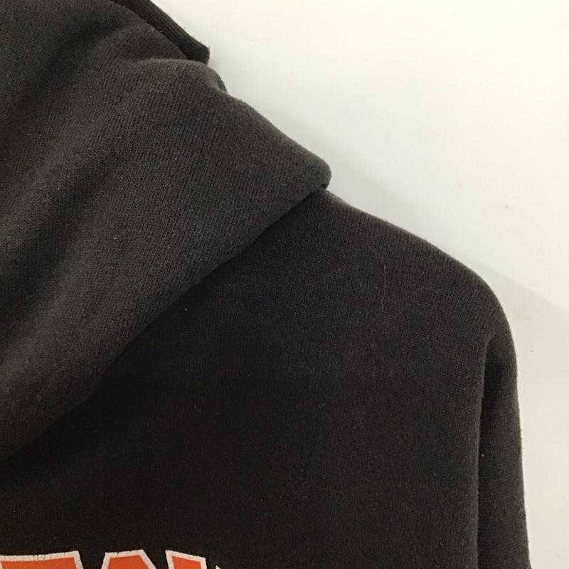 古着 USED パーカー 長袖 長袖パーカー プルオーバーパーカー スウェット L ロゴ、文字 ダークグレー / ダークグレー /  メンズ USED 古着 中古 10146467