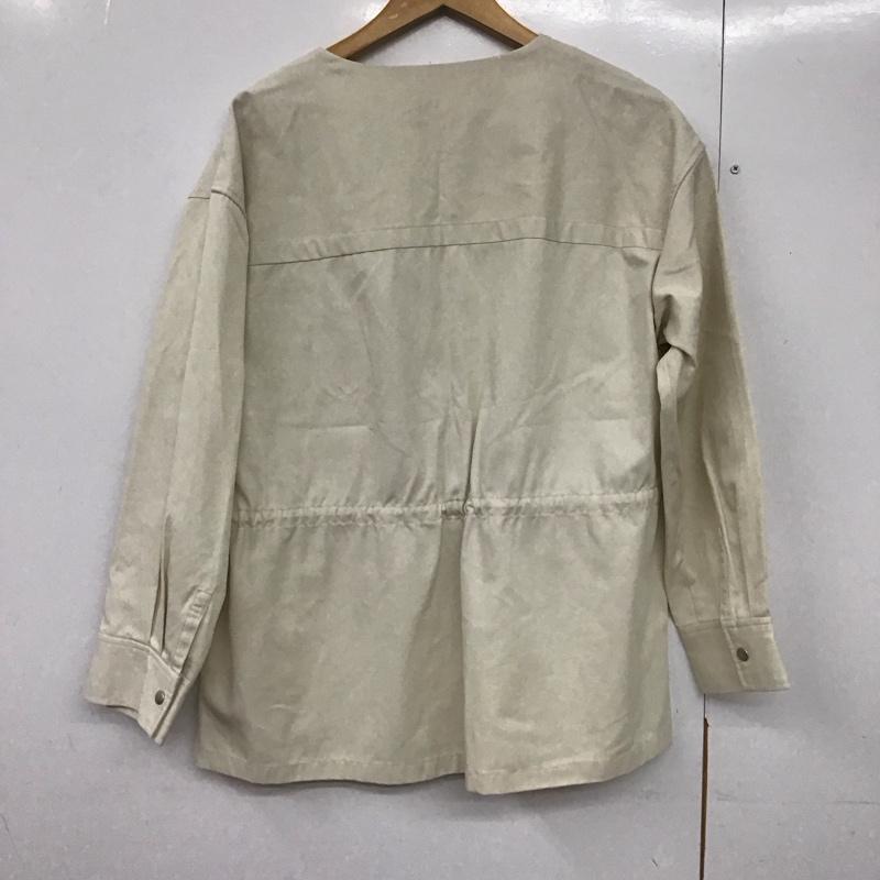 レプシィム LEPSIM ジャケット、上着 ジャケット、ブレザー L 無地 オフホワイト / オフホワイト /  レディース USED 古着 中古 10143504