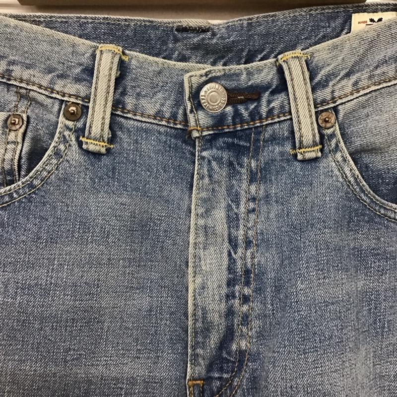 リーバイス Levi s パンツ デニム、ジーンズ 00505-1591 USA製 505 W31 L32 31インチ 無地 水色 / ライトブルー /  メンズ USED 古着 中古 10146351