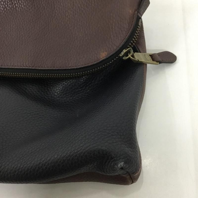 コーチ COACH ショルダーバッグ ショルダーバッグ F1420 71563 2トーン レザー ロゴ、文字 黒 / ブラック / X 茶 / ブラウン /  レディース USED 古着 中古 10128310