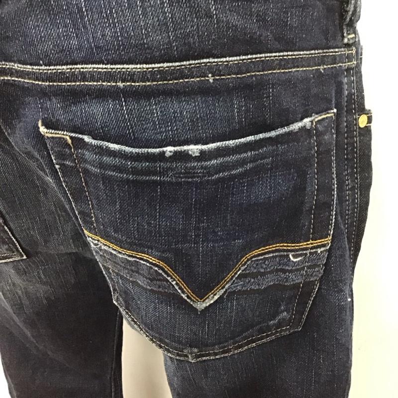 ディーゼル DIESEL パンツ デニム、ジーンズ ZATINY W32 L32 32インチ 無地 インディゴ / インディゴ /  メンズ USED 古着 中古 10112218