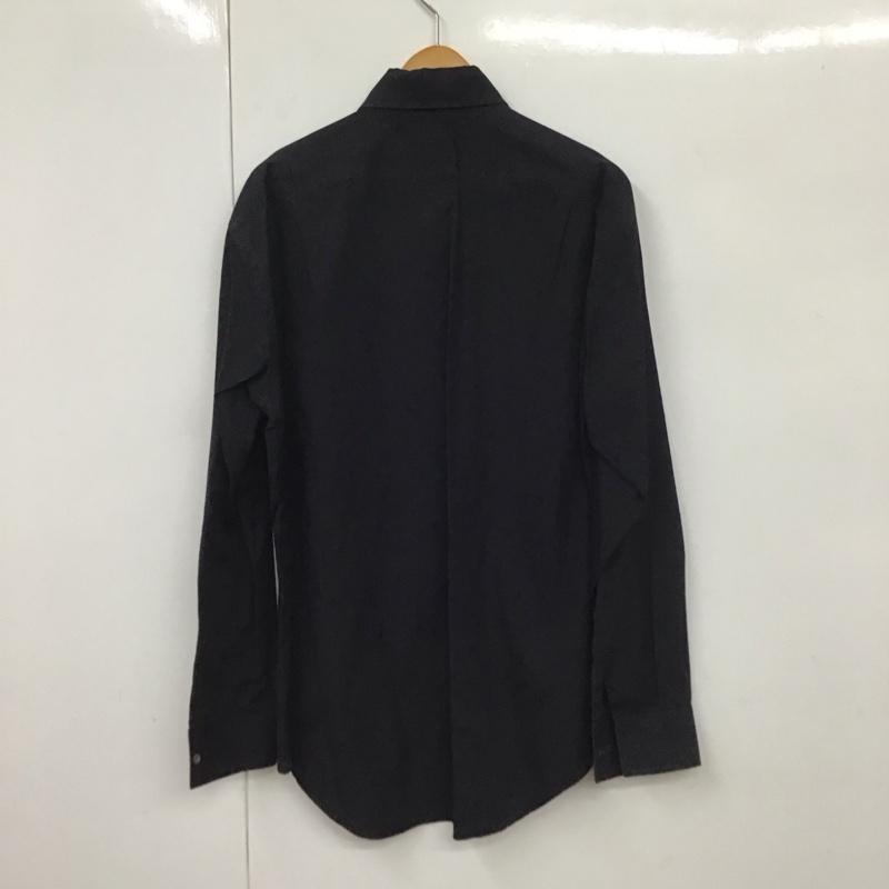 ポールスミス Paul Smith シャツ、ブラウス 長袖 長袖シャツ 無地シャツ カラーシャツ L 無地 紺 / ネイビー /  メンズ USED 古着 中古 10130614