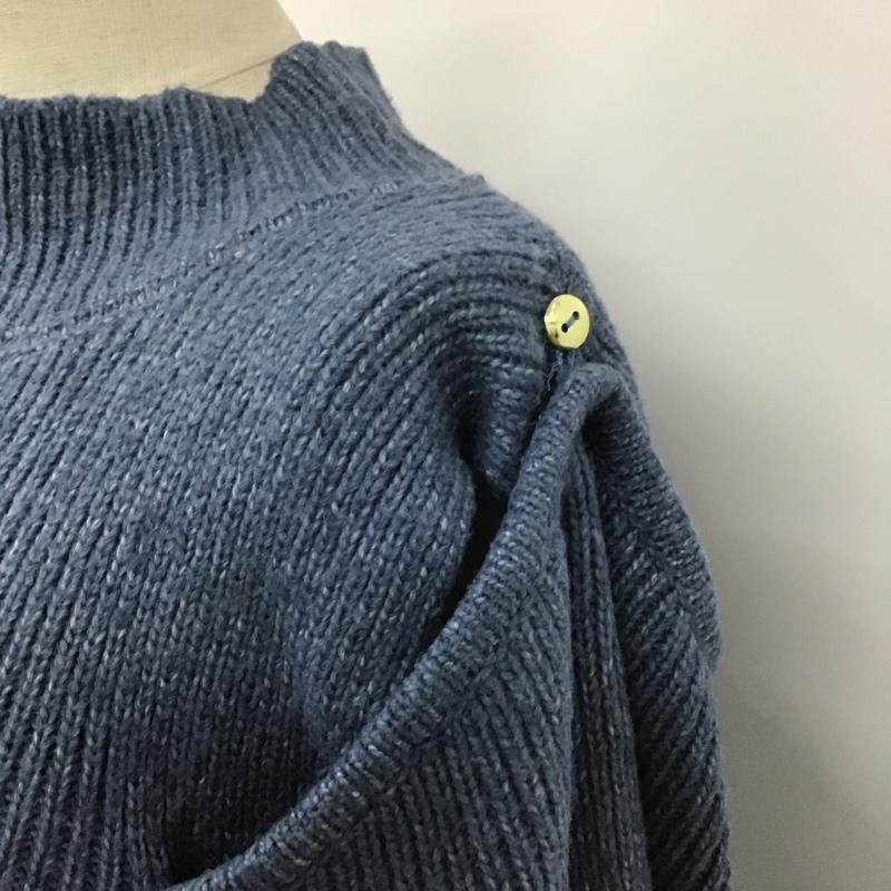 チコ CHICO ワンピース ロングスカート ニットワンピース FREE 無地 青 / ブルー /  レディース USED 古着 中古 10106149