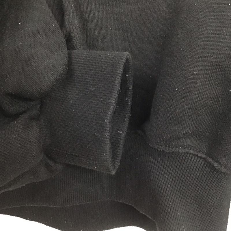 エックスガール X-girl トレーナー 長袖 05181210 BIGSLEEVESWEATTOP スウェット 裏毛 1 ロゴ、文字 黒 / ブラック /  レディース USED 古着 中古 10141974