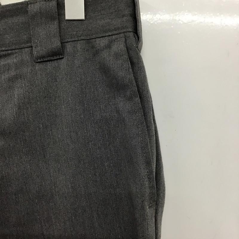 ディッキーズ Dickies パンツ ワークパンツ、ペインターパンツ ワイドパンツ カジュアルパンツ ワークパンツ 30インチ 無地 灰 / グレー /  メンズ USED 古着 中古 10151124