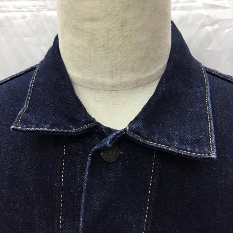 リーバイストラウスアンドコー Levi Strauss & co. ジャケット、上着 ジャケット、ブレザー デニムジャケット カラージャケット 長袖ジャケット ブルゾン M 無地 インディゴ / インディゴ /  メンズ USED 古着 中古 10112305