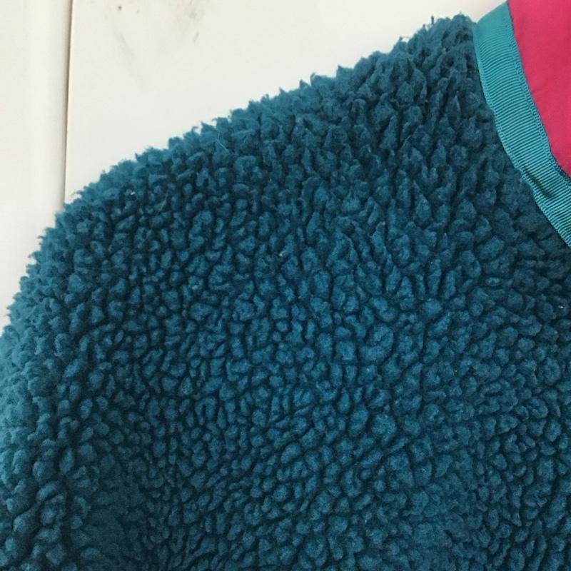 パタゴニア patagonia ジャケット、上着 ジャケット、ブレザー 65621fa16 キッズレトロXジャケット ジップアップフリースジャケット XXL ロゴ、文字 青 / ブルー /  ボーイズ USED 古着 中古 10124737
