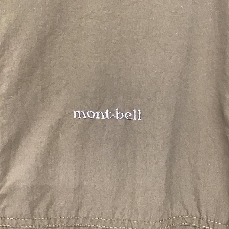 モンベル mont-bell ジャケット、上着 ジャンパー、ブルゾン ジップアップジャケット ナイロンジャケット アウター L ロゴ、文字 カーキ / カーキ /  メンズ USED 古着 中古 10129810