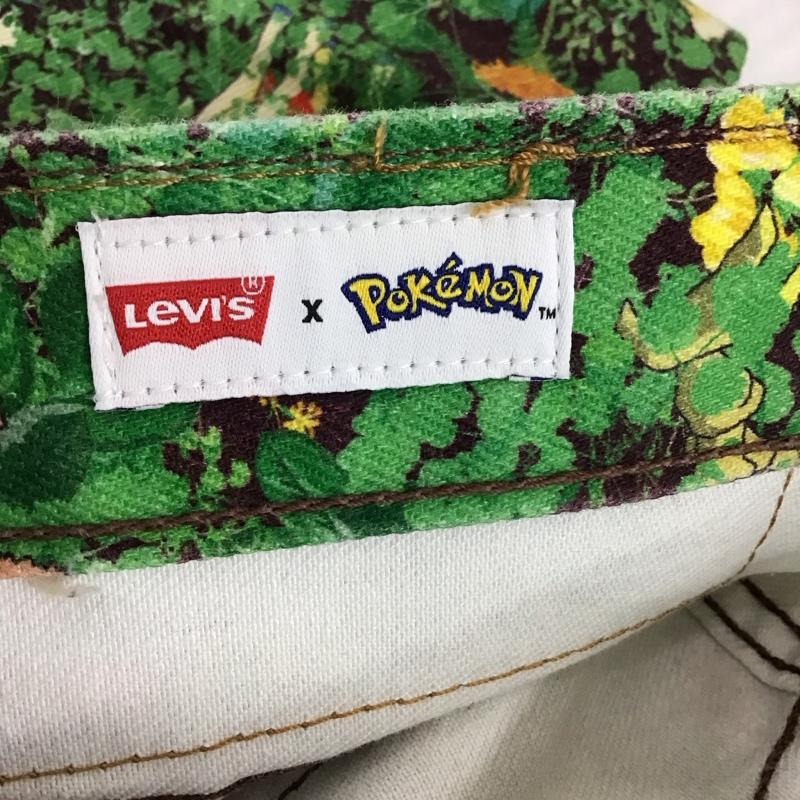 リーバイストラウスアンドコー Levi Strauss & co. パンツ デニム、ジーンズ 551ZAUTHENTICSTRAIGHTPOKEMONGARDEN デニムパンツ 30インチ プリント マルチカラー / マルチカラー /  メンズ USED 古着 中古 10117119