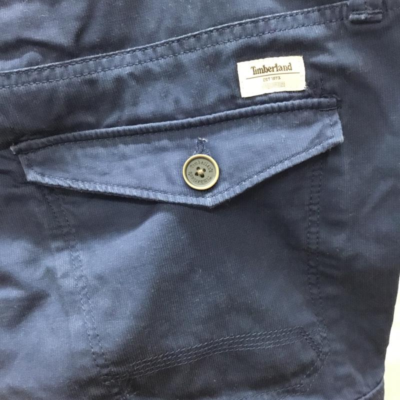 ティンバーランド Timberland パンツ ショートパンツ ハーフパンツ ショートパンツ カジュアルパンツ 34 無地 紺 / ネイビー /  メンズ USED 古着 中古 10112314