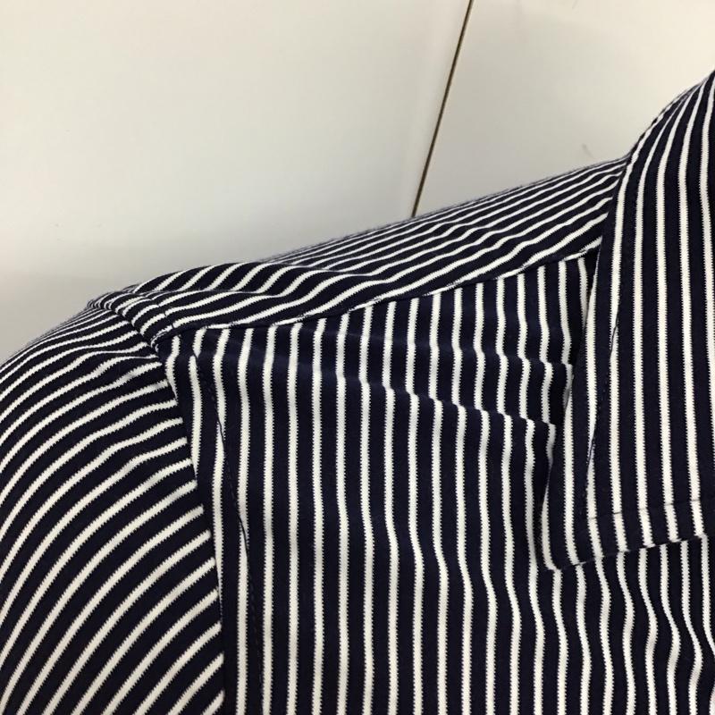 ポロラルフローレン POLO RALPH LAUREN シャツ、ブラウス 長袖 長袖シャツ カラーシャツ ストライプシャツ M ストライプ 白 / ホワイト / X 紺 / ネイビー /  メンズ USED 古着 中古 10120325